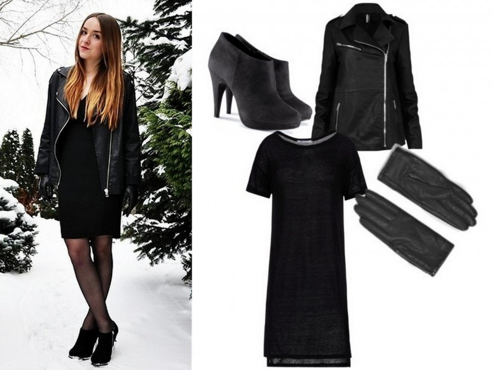 http://lookbook.nu/look/4486517-LITTLE-BLACK-DRESS - Klædt i sort fra top til tå
