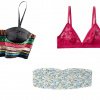 Bustier fra H&M, farverig bh og blomstret Bandeau Bh fra Monki - Pressebillede - Hotte accessories 2012