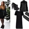 http://lookbook.nu/look/4486517-LITTLE-BLACK-DRESS - Klædt i sort fra top til tå