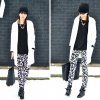 Foto: http://lookbook.nu/look/4513105-Bright-Leopard-Print-Trousers-White-Coat-Snow-Leopard - Klassisk tendens: Dyreprint