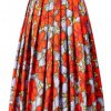 Blomstret Midi skirt fra H&M - Pressefoto - Inspiration 2014: Midi skirt