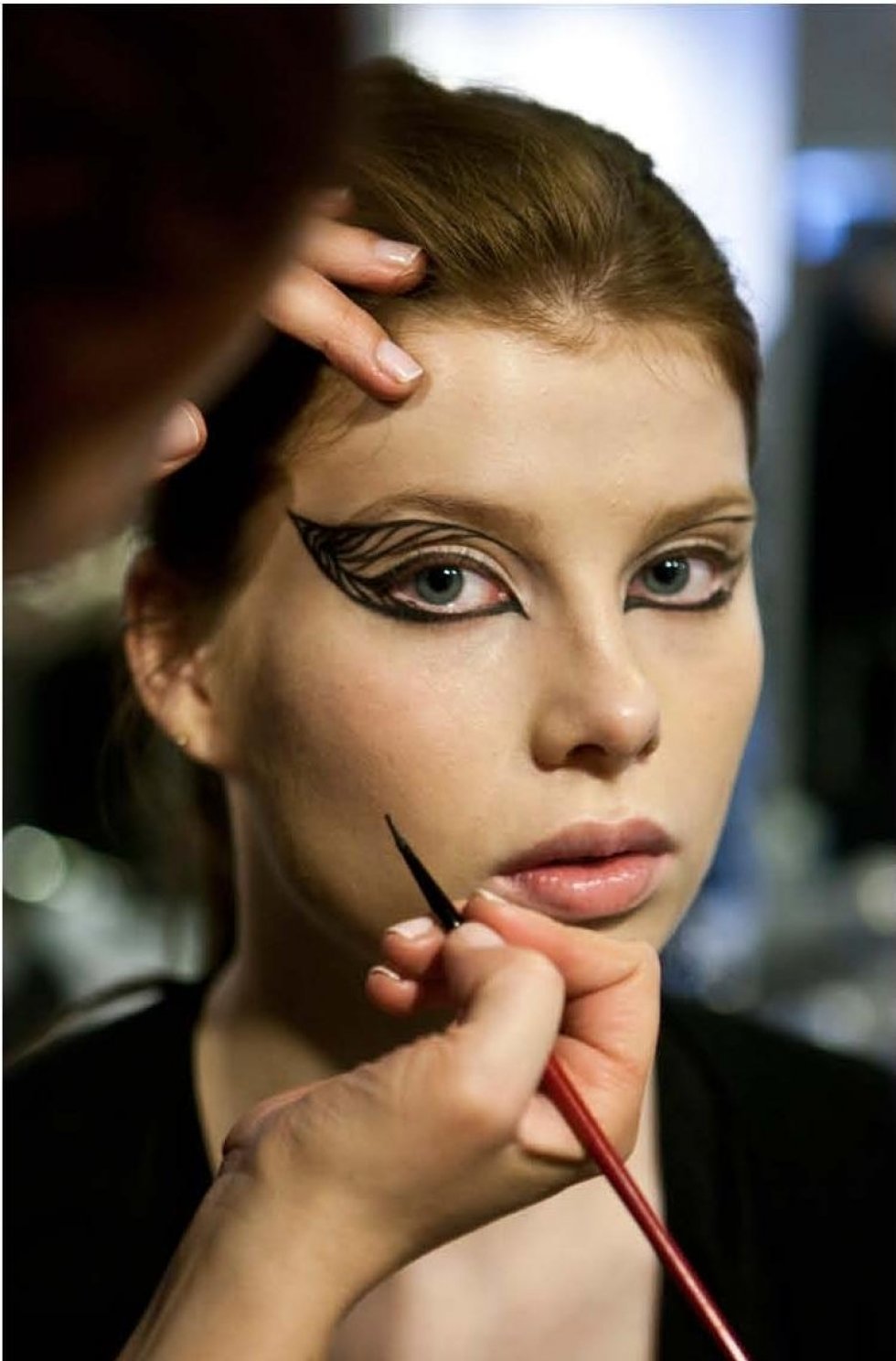 Copenhagen Fashion Week: Stine Ladefoged makeup-looket