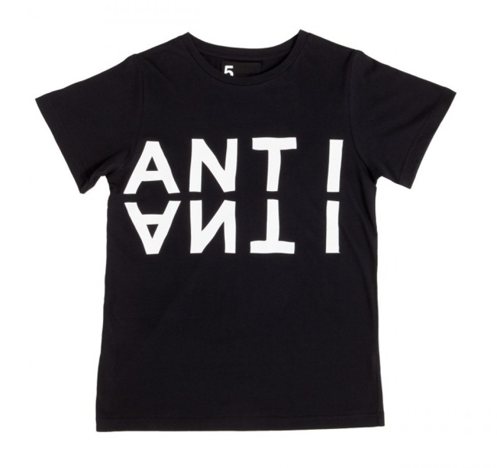 5Preview tee: Er Anti Anti = pro?  - T-shirts med print