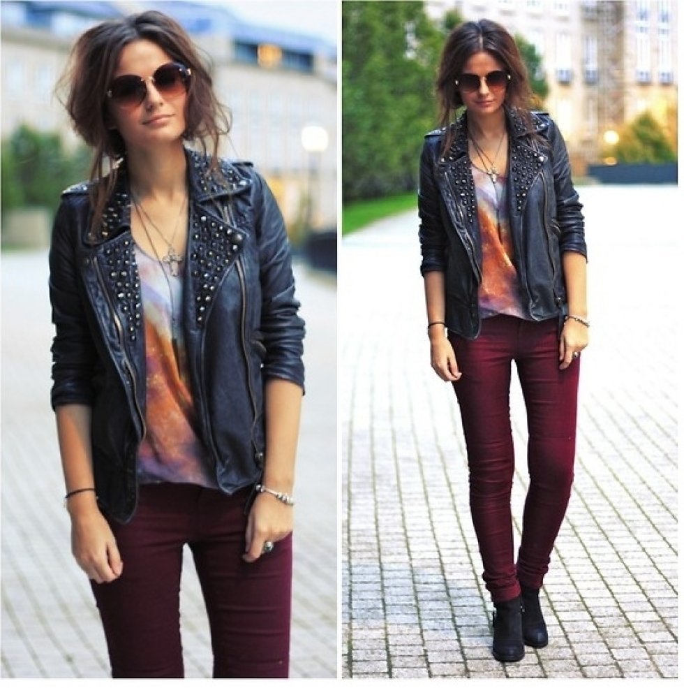 http://lookbook.nu/look/2631385-Chains-of-Love - Trend 2012: Farverige jeans