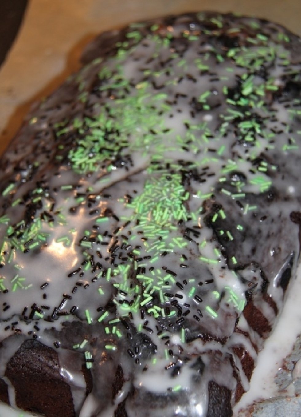 Opskrift: Chokoladekage med skumfiduser
