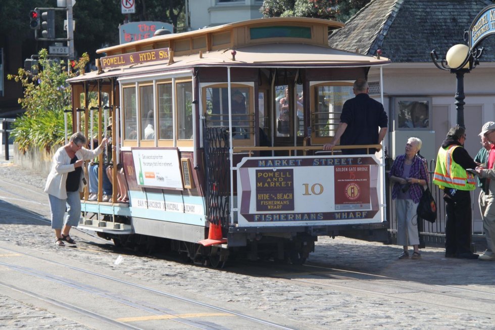Ding ding! Husk en tur i cable car! - San Francisco