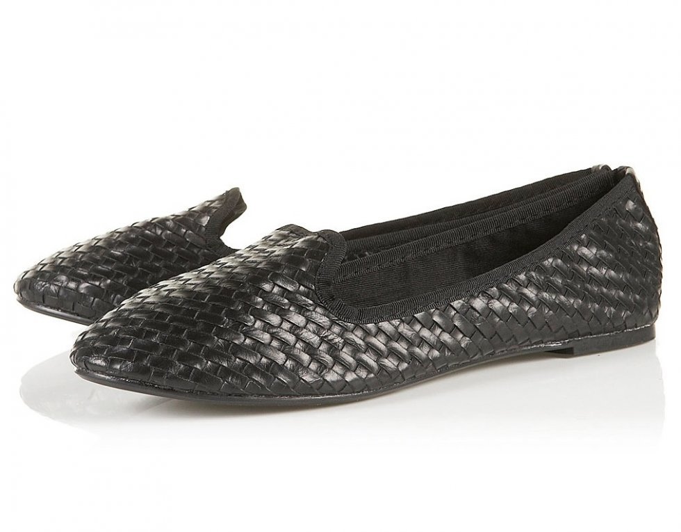 Cool flettede slippers. Forhandles bl.a. på Topshop.com - Trend 2012: Slippers