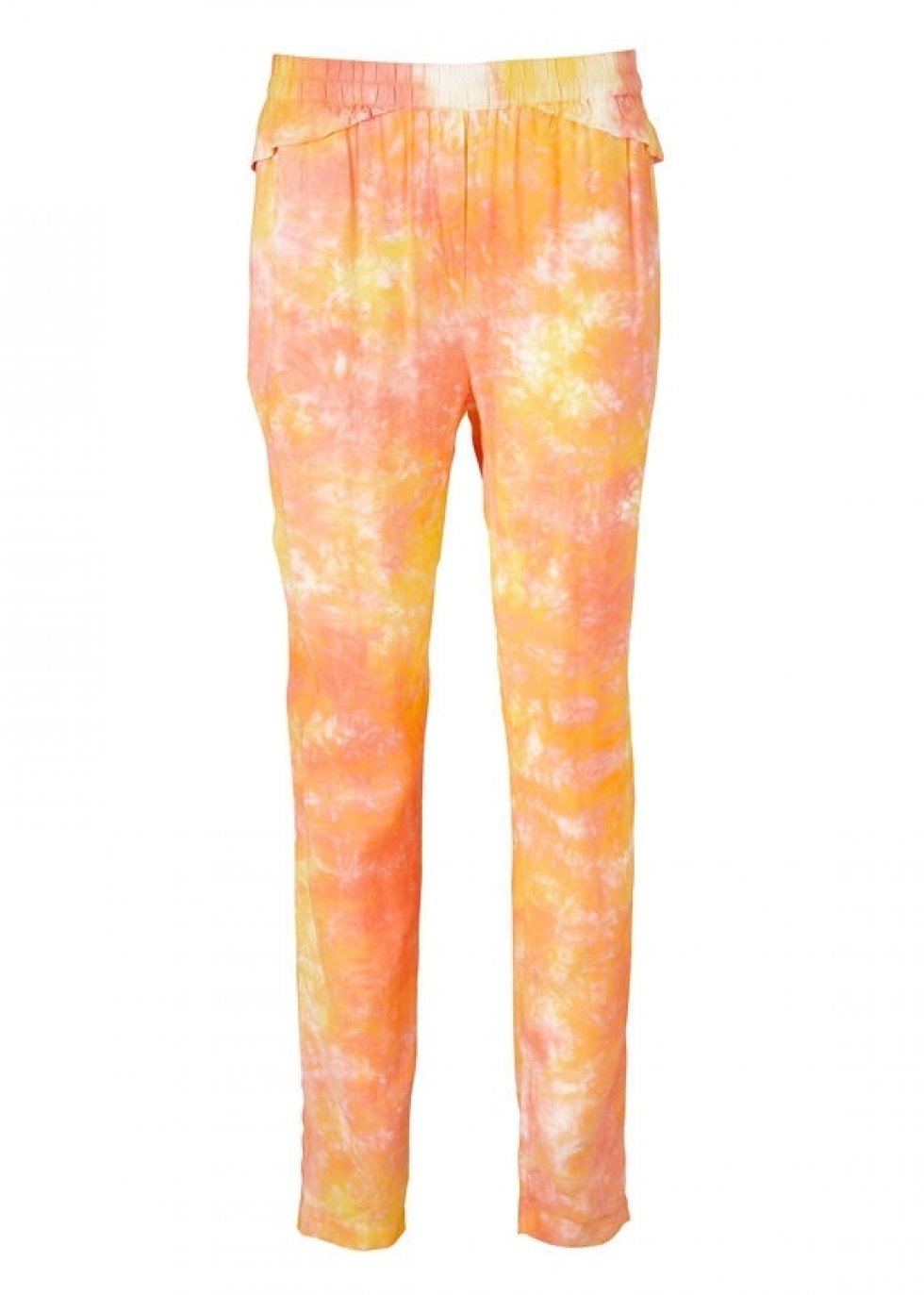 Fede bukser fra Modström i let gullige og orange toner. - Trend 2013: Orange og gul