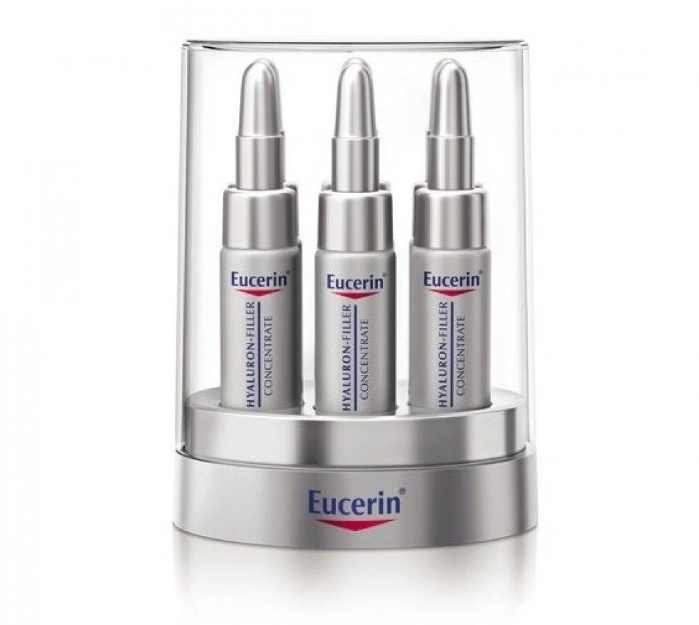 Eucerin Hyaluron-Filler Concentrate - 6 ampuller med lutter lækkerhed til din hud. - Bekæmp rynkerne i din daglige hudplejerutine