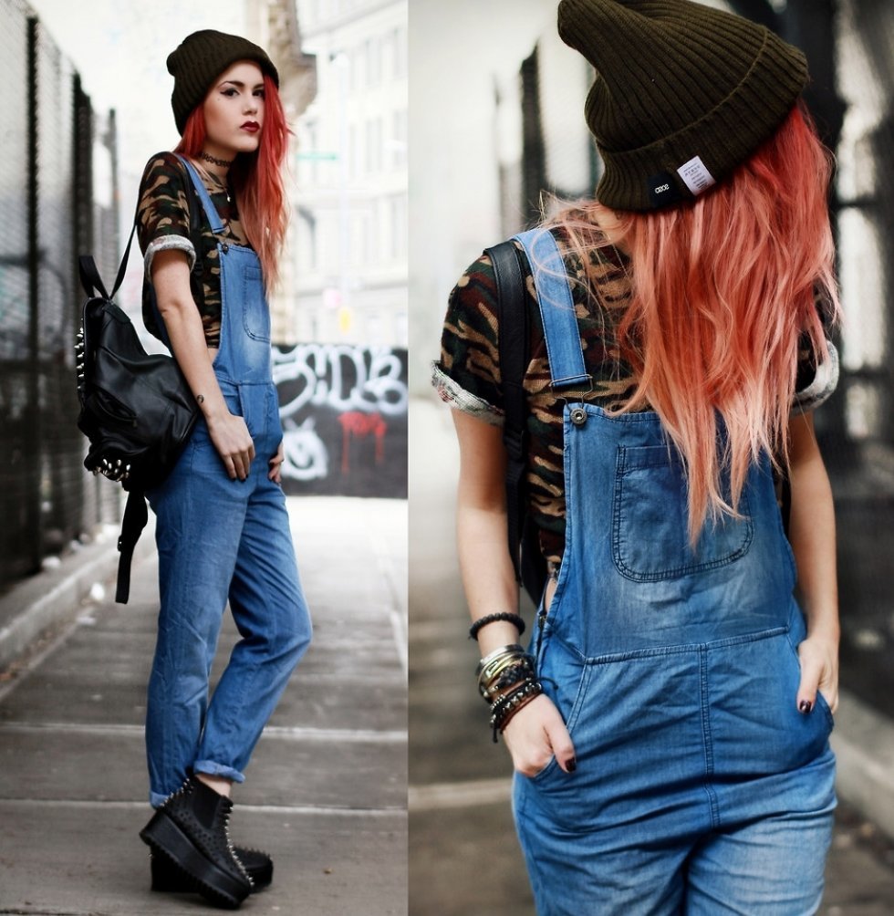 Foto: http://lookbook.nu/look/4965382-Asos-Beanie-Chicwish-Top-Unif-Shoes-How-Blind-We-Are - Inspiration til festivallooket