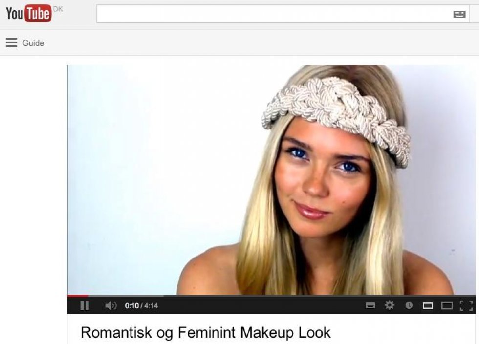 e.l.f. Cosmetics er gået på YouTube