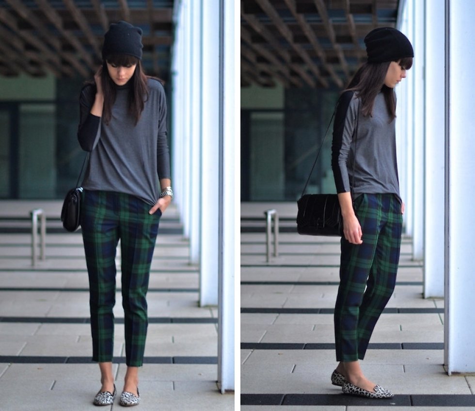 Foto: http://lookbook.nu/look/4381373-Check-Trousers-Rainy-Day - Tendens 2013: Tern