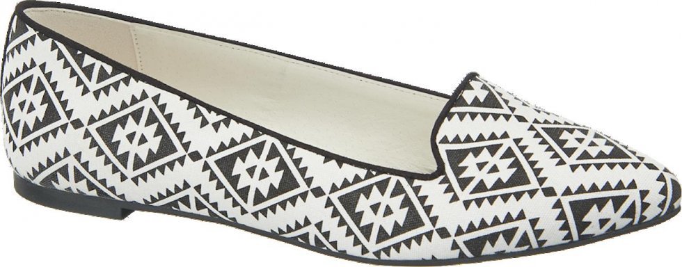 Super fine loafers i aztekermønster, 299 kr. - Caroline Blomst x Deichmann