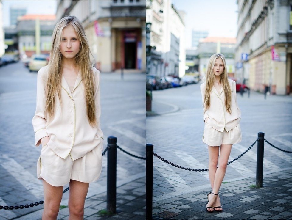 Foto:http://lookbook.nu/look/3744701-H&M-Suit-Zara-Heels-My-Pyjama-Look - Inspiration 2014: Sommerens pyjamaslook