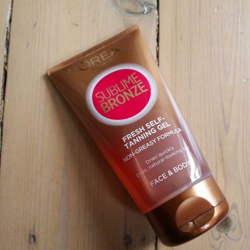 L'Oréal Sublime Bronze Fresh Self-tanning gel til ansigt og krop. Vejl. pris 119,95 kr. - Fem til selvbruning