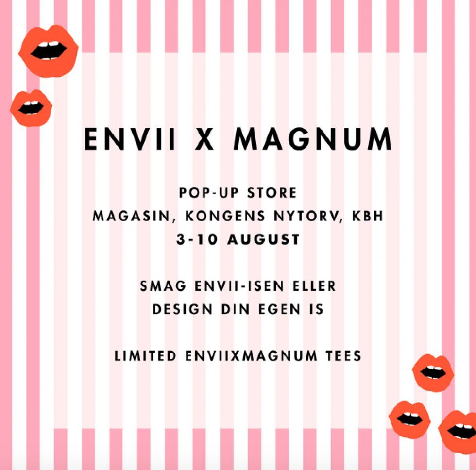 Envii x Magnum Pleasure Store - nu kan du igen designe din egen is