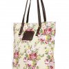 Taske/eksklusiv shoppingbag med blomsterprint - Fundet på: www.topshop.com - Inspiration 2012: Blomster
