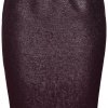 Bordeaux pencilskirt i læder fra H&M - Pressefoto - Tendens 2012: New look