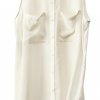 Den hvide skjorte uden ærmer fra H&M - Pressebillede - Tendens AW 2012: Farven hvid!