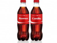Coca-Cola bliver til Camilla og Rasmus