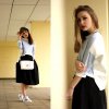 Foto: http://lookbook.nu/look/6038979-Zara-Crop-Top-H&M-Midi-Skirt-Laid-Back - Inspiration 2014: Midi skirt