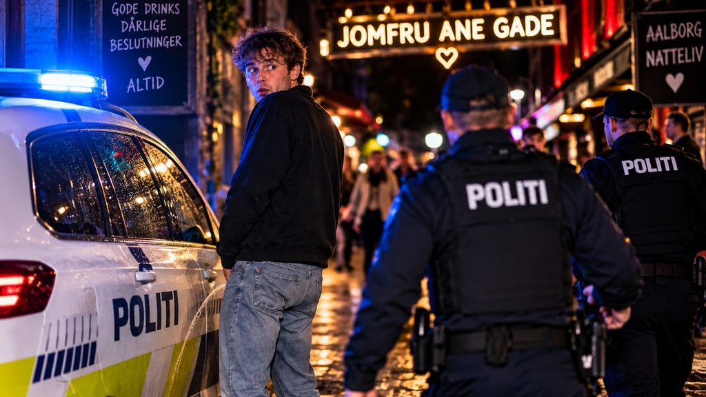 Tissede på politibil – så gik det helt galt