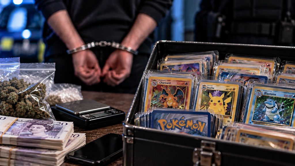 26-årig narkohandler lod kunder betale narkogæld med stjålne Pokémon-kort