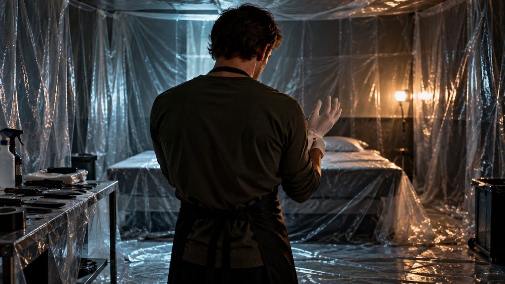 Han var besat af Dexter. Så byggede han sit eget mordrum i en Airbnb